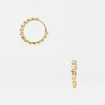 Brenda Grands Beaded Hoops - The Pink Pineapple 850