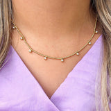 [Brenda Grands] Beaded Pearls Necklace - The Pink Pineapple 850