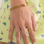 [Brenda Grands] Braided Band Bracelet - The Pink Pineapple 850