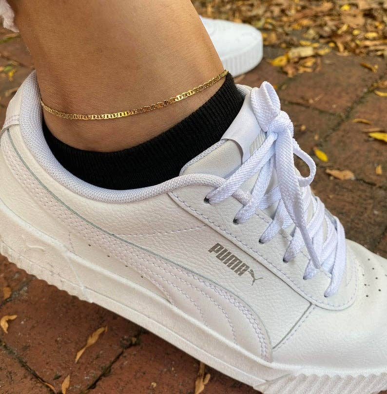 [Brenda Grands] Chain Link Anklet - The Pink Pineapple 850