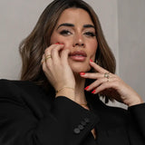 [Brenda Grands] Crystal Crown Ring - The Pink Pineapple 850