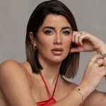 [Brenda Grands] Crystal Crown Ring - The Pink Pineapple 850