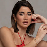 [Brenda Grands] Crystal Crown Ring - The Pink Pineapple 850