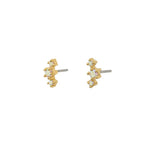 Brenda Grands Crystal Studs - The Pink Pineapple 850