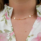 [Brenda Grands] Dainty Pearl Choker - The Pink Pineapple 850