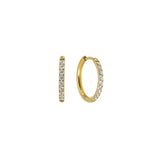 [Brenda Grands] Diamond Hoops 18mm - The Pink Pineapple 850