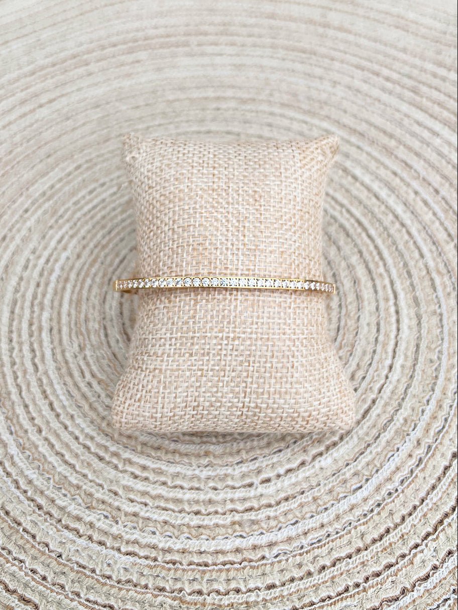 [Brenda Grands] Diamonds Dainty Bangle - The Pink Pineapple 850