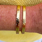 [Brenda Grands] Hammered Bangle - The Pink Pineapple 850
