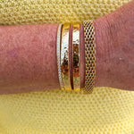 [Brenda Grands] Hammered Bangle - The Pink Pineapple 850