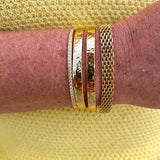 [Brenda Grands] Hammered Bangle - The Pink Pineapple 850