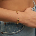 [Brenda Grands] Hammered Bangle - The Pink Pineapple 850