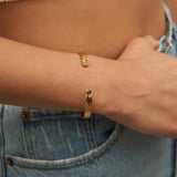 [Brenda Grands] Hammered Bangle - The Pink Pineapple 850