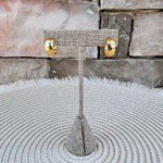 [Brenda Grands] Hammered Hoops - The Pink Pineapple 850