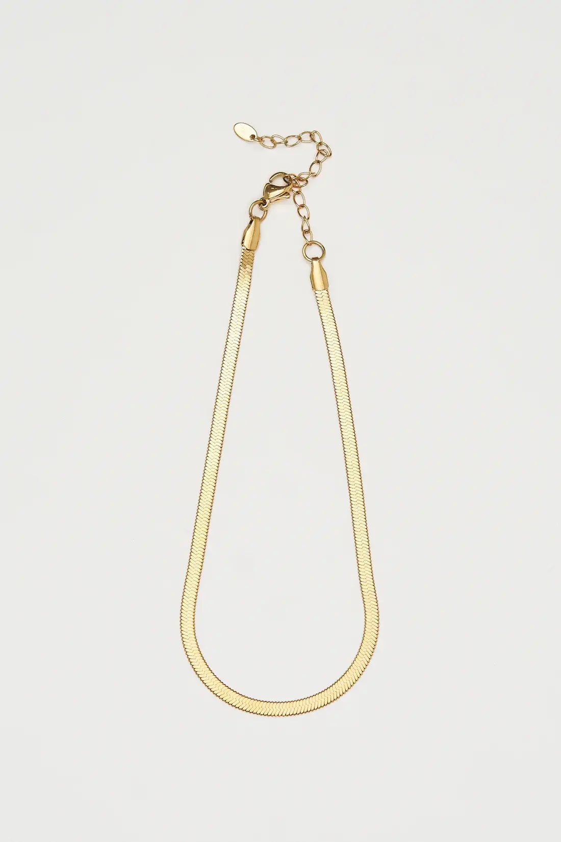 [Brenda Grands] Herringbone Anklet - The Pink Pineapple 850