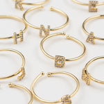 Brenda Grands Initial Rings - The Pink Pineapple 850