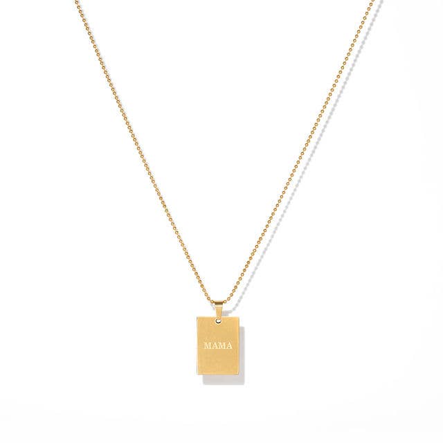 [Brenda Grands] Mama Necklace Long - The Pink Pineapple 850
