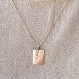 [Brenda Grands] Mama Necklace Long - The Pink Pineapple 850