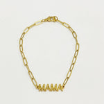 [Brenda Grands] Mama Paperclip Bracelet - The Pink Pineapple 850