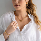 [Brenda Grands] Mama Paperclip Bracelet - The Pink Pineapple 850