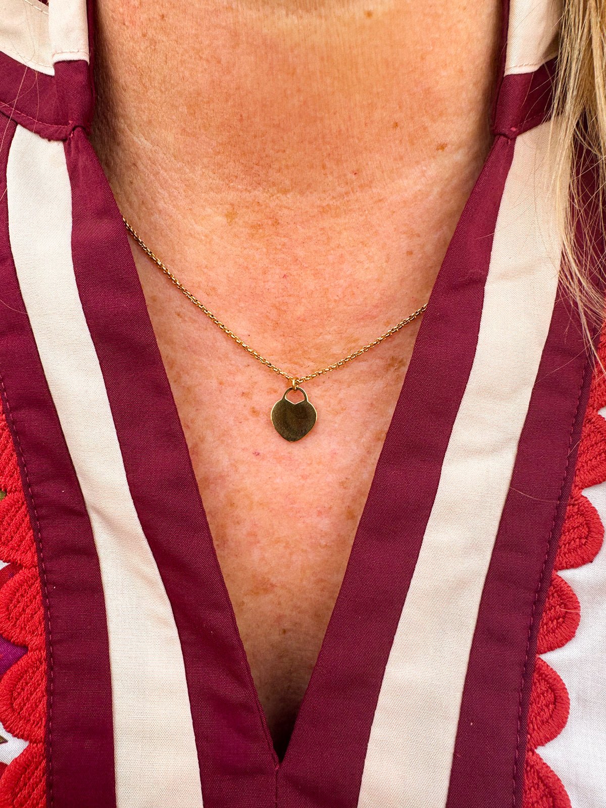 [Brenda Grands] Mini Heart Necklace - The Pink Pineapple 850