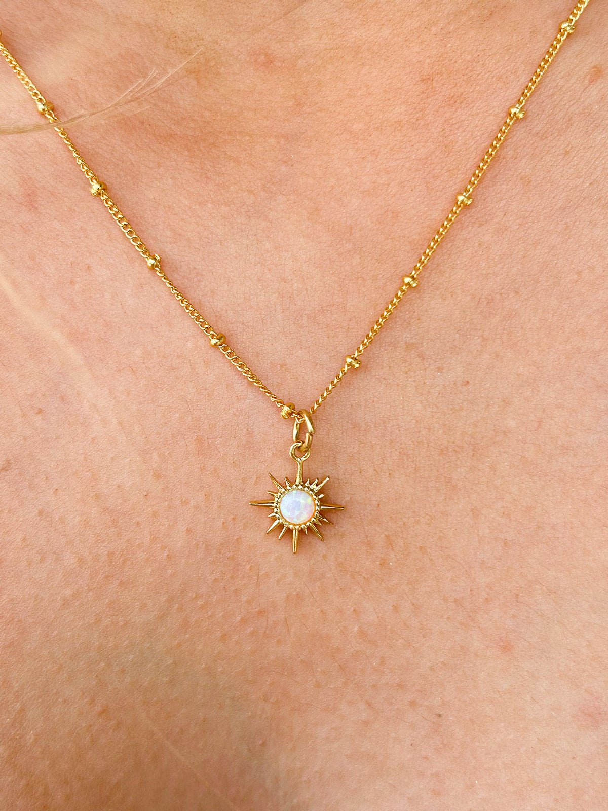 [Brenda Grands] Opal Constellation Necklace - The Pink Pineapple 850