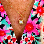[Brenda Grands] Opal Constellation Necklace - The Pink Pineapple 850