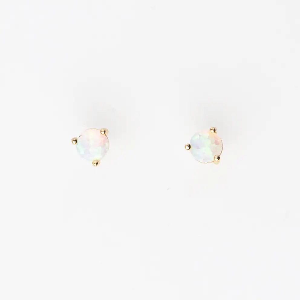 [Brenda Grands] Opal Studs - The Pink Pineapple 850