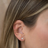 [Brenda Grands] Opal Studs - The Pink Pineapple 850