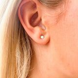 [Brenda Grands] Opal Studs - The Pink Pineapple 850