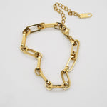 [Brenda Grands] Oval Links Bracelet - The Pink Pineapple 850