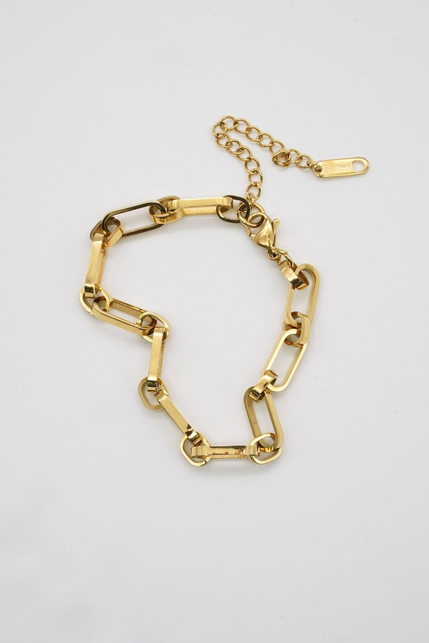 [Brenda Grands] Oval Links Bracelet - The Pink Pineapple 850