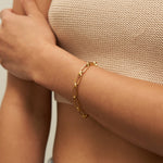 [Brenda Grands] Oval Links Bracelet - The Pink Pineapple 850