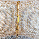 Brenda Grands Paperclip Bracelet - The Pink Pineapple 850