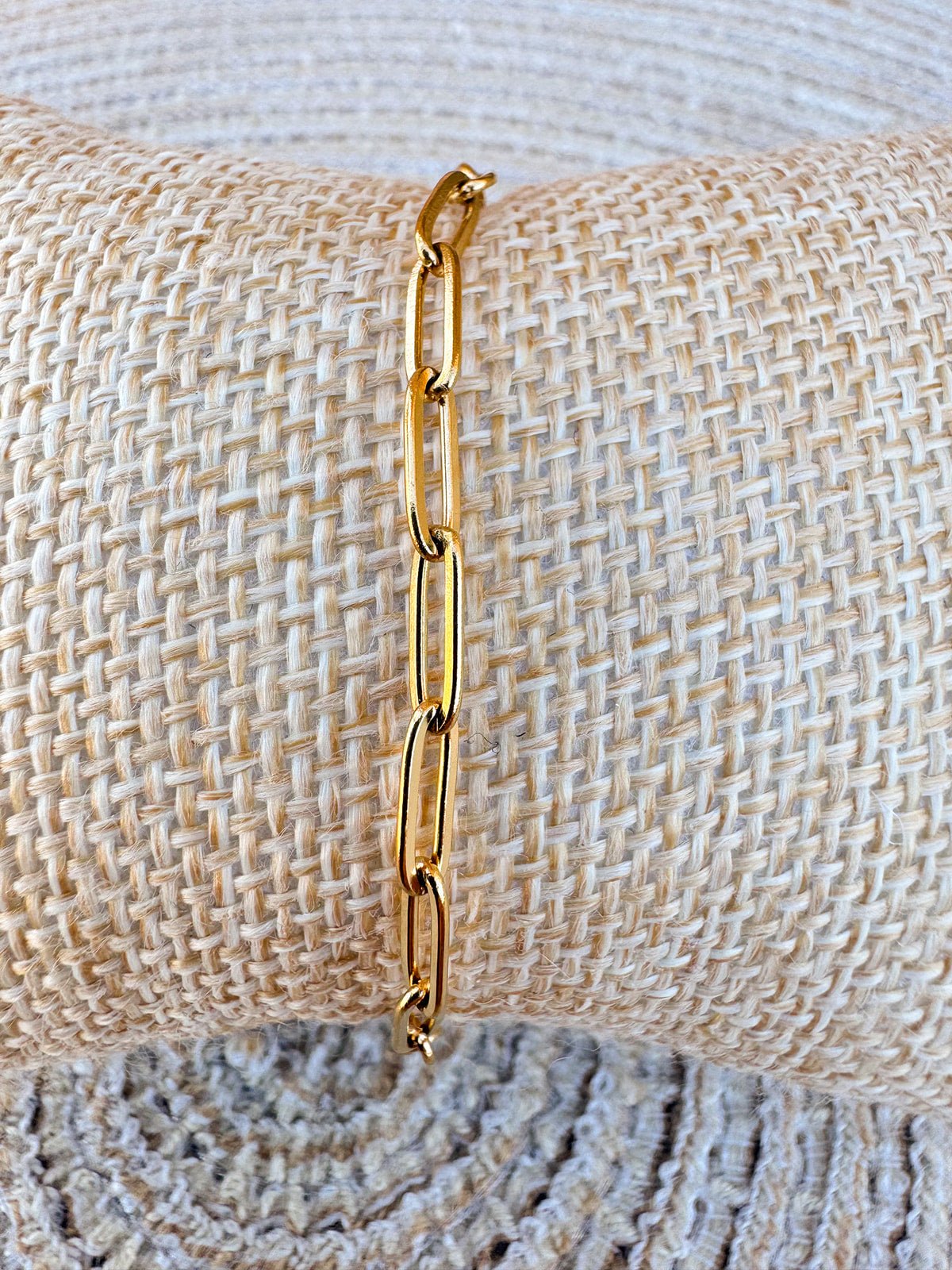 Brenda Grands Paperclip Bracelet - The Pink Pineapple 850