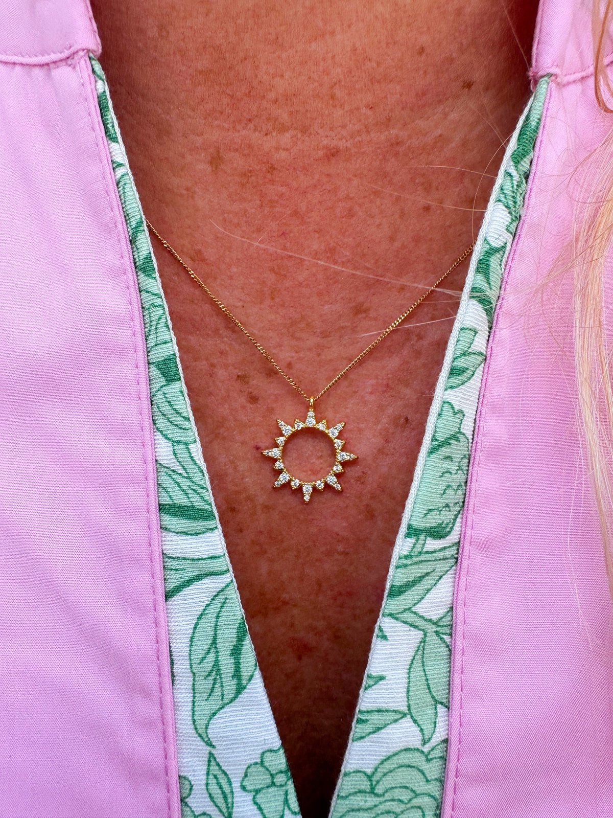 [Brenda Grands] Starburst Necklace - The Pink Pineapple 850