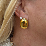 [Brenda Grands] Statement Dome Studs - The Pink Pineapple 850