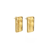 [Brenda Grands] Statement Rectangular Studs - The Pink Pineapple 850