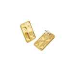 [Brenda Grands] Statement Rectangular Studs - The Pink Pineapple 850