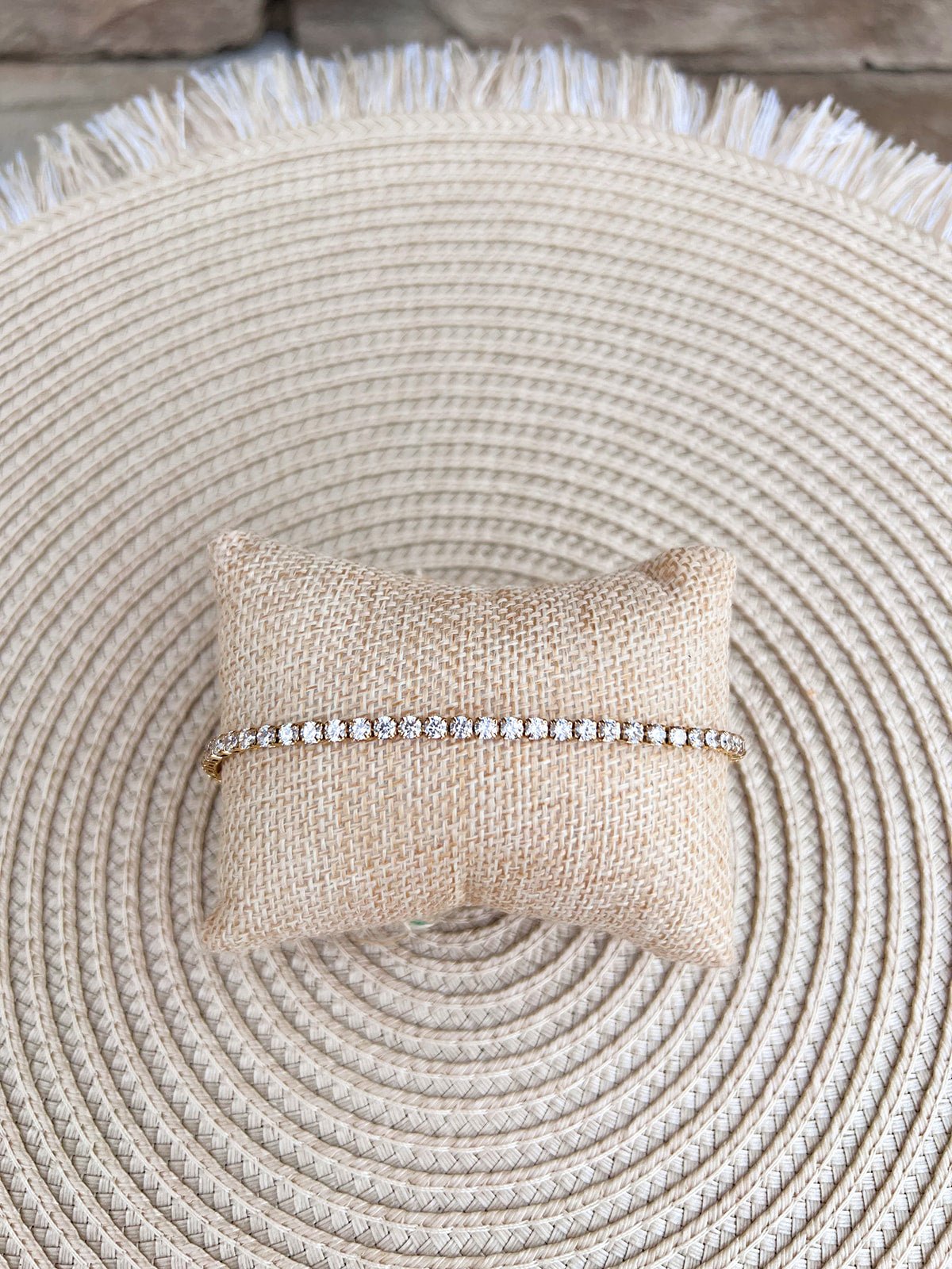 [Brenda Grands] Tennis Anklet - The Pink Pineapple 850