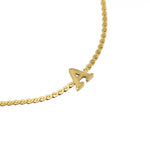 [Brenda Grands] Waterproof Gold Dainty Initial Bracelet - The Pink Pineapple 850