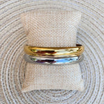 [Brenda Grands] Waterproof Twin - Tone Cuff - The Pink Pineapple 850