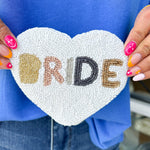 Bride Seed Beaded Coin Pouch - The Pink Pineapple 850