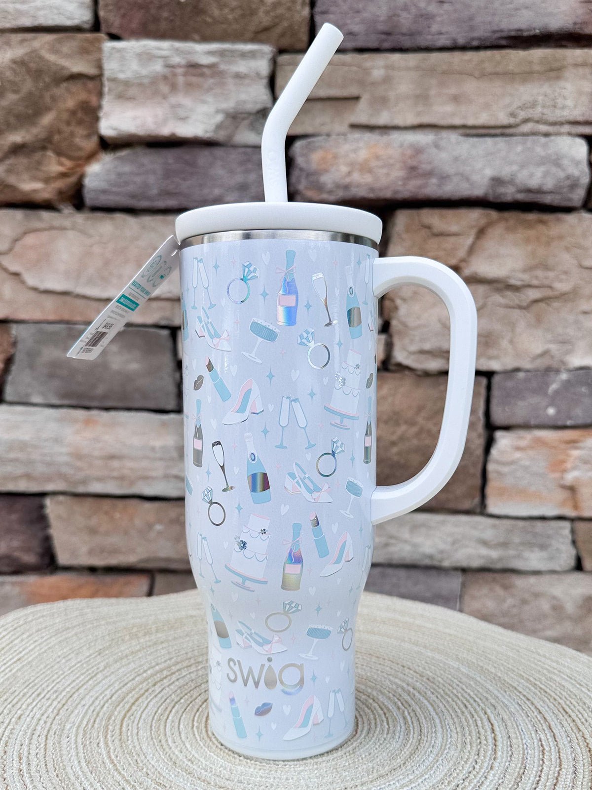 Bride to Be Mega Mug 30oz - The Pink Pineapple 850