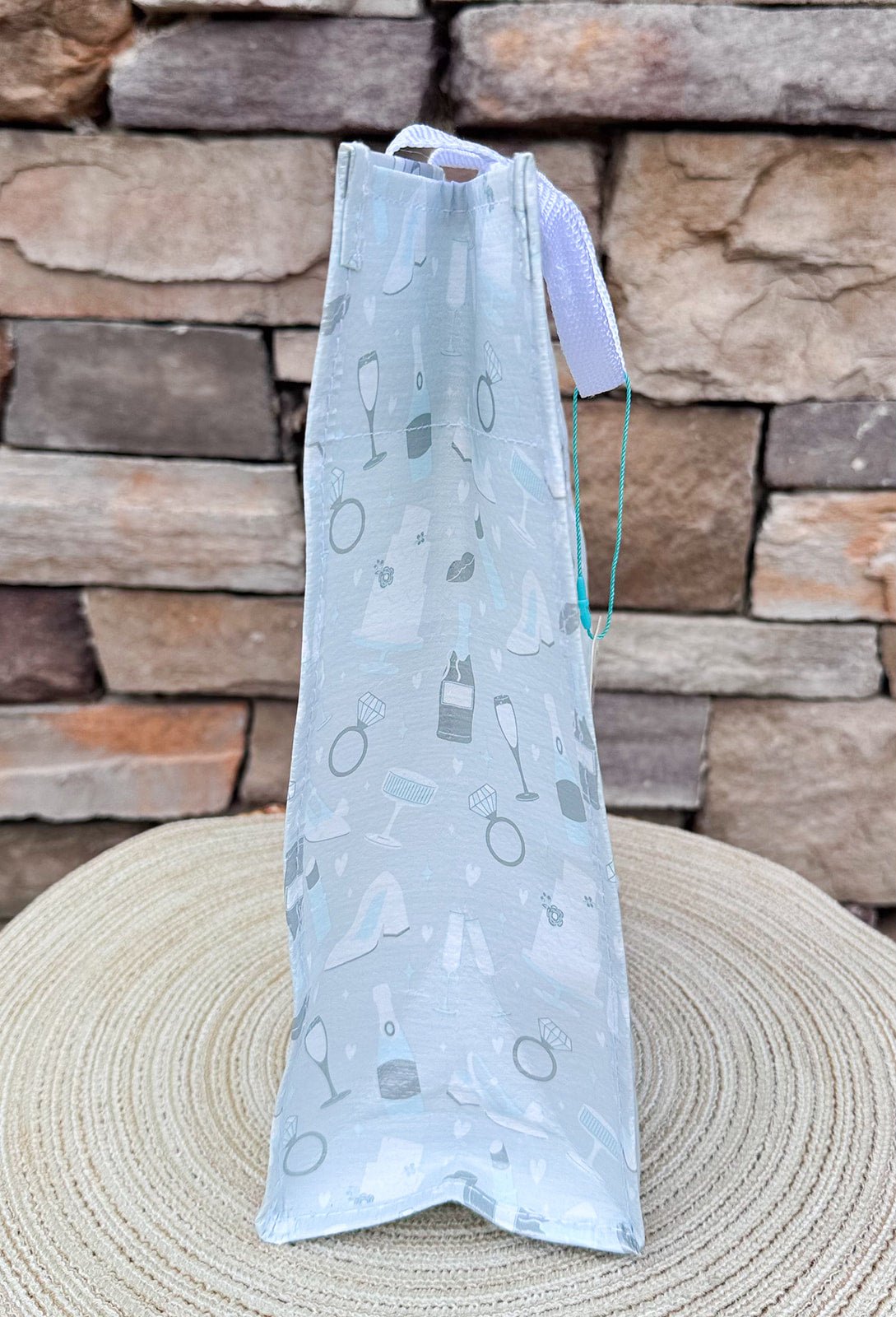 Bride to Be Reusable Bag Tall - The Pink Pineapple 850