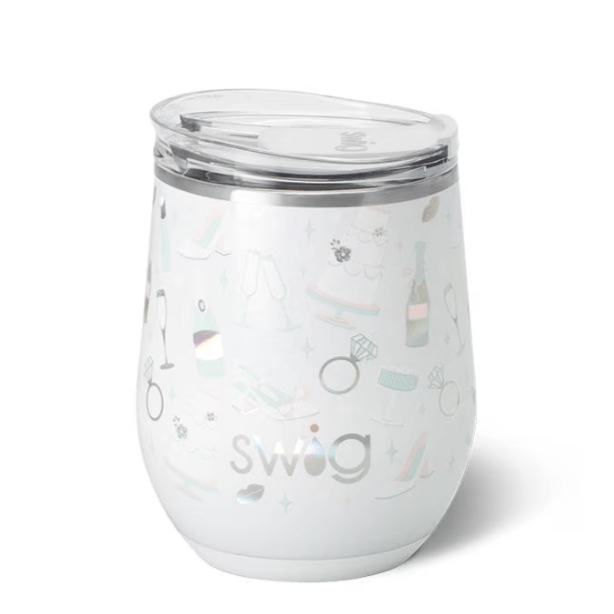 Bride to Be Stemless Wine Cup 12oz - The Pink Pineapple 850