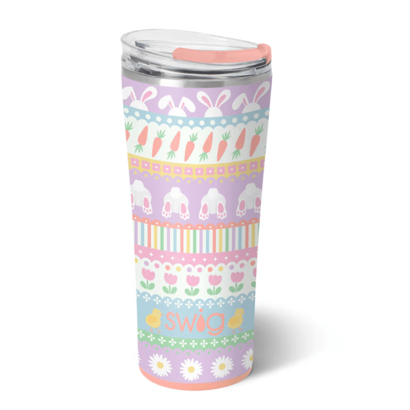 Bunny Trail Tumbler 22oz - The Pink Pineapple 850