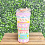 Bunny Trail Tumbler 22oz - The Pink Pineapple 850