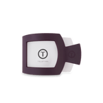 Burgundy Bliss Medium Flat Square Hair Clip - The Pink Pineapple 850