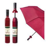 Burgundy Wine Bottle Umbrella - The Pink Pineapple 850