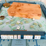 Burlwood Reserve Mahjong Tile Storage Box - The Pink Pineapple 850